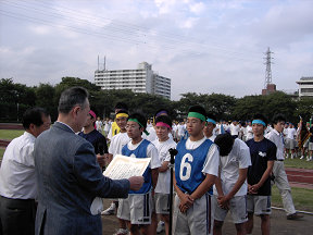 生徒会　桜山祭体育の部（中学）９０
