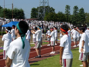 生徒会　桜山祭体育の部（高校）０８