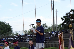 生徒会　桜山祭体育の部（中学）８５