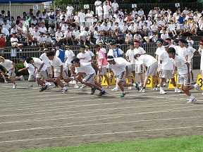 生徒会　桜山祭体育の部００８