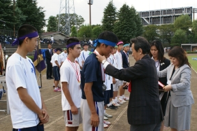 生徒会　桜山祭体育の部（中学）８２